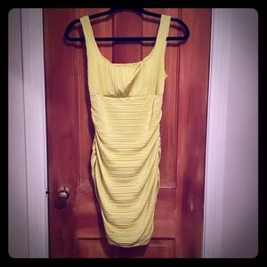 Arden B neon green dress